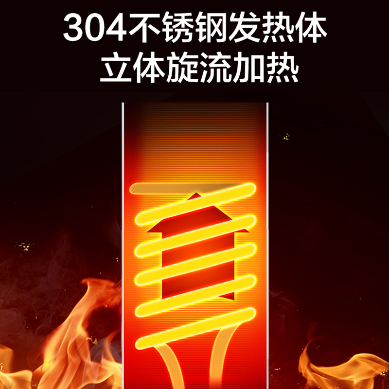 奥克斯(AUX)电热水龙头 温度数显侧进水冷热两用速热快加热自来水过水热厨房小厨宝即热式SAC3白色漏保套装