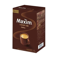 韩国进口麦馨阿拉比卡咖啡 maxim三合一速溶咖啡100条盒装进口冲饮品