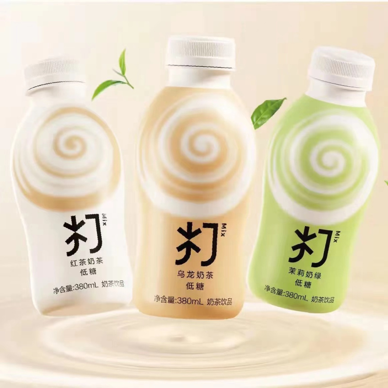 农夫山泉打奶茶乌龙奶茶低糖380ml*15瓶