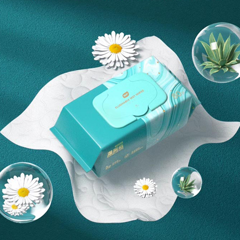植护湿厕纸1层80片6包实惠装青黛系列ZH522459N6高清大图