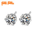 FOLLI FOLLIE 简约六爪耳钉（3E23JLS001C）