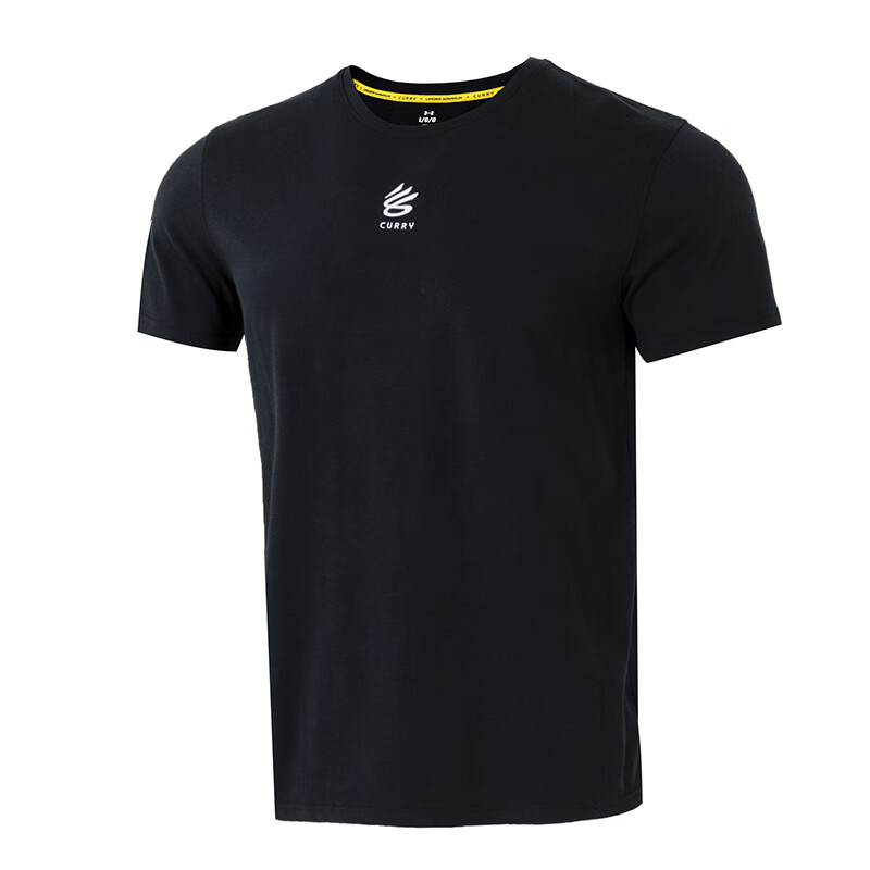 安德玛（Under Armour）T恤男装新款运动服健身训练撸铁锻炼柔软舒适透气短袖上衣1387107-001 ZP高清大图