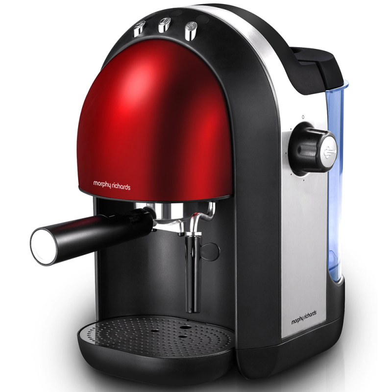 MORPHY RICHARDS/摩飞电器 MR4667/MR4667A 摩飞意式半自动咖啡机家用蒸汽