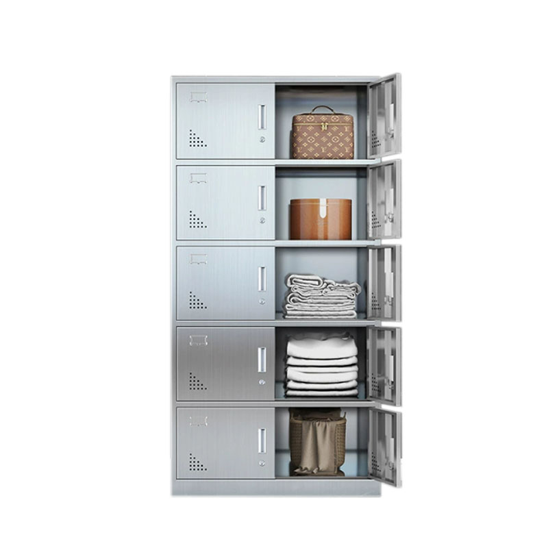 戌林 不锈钢储物柜 十门/台高清大图