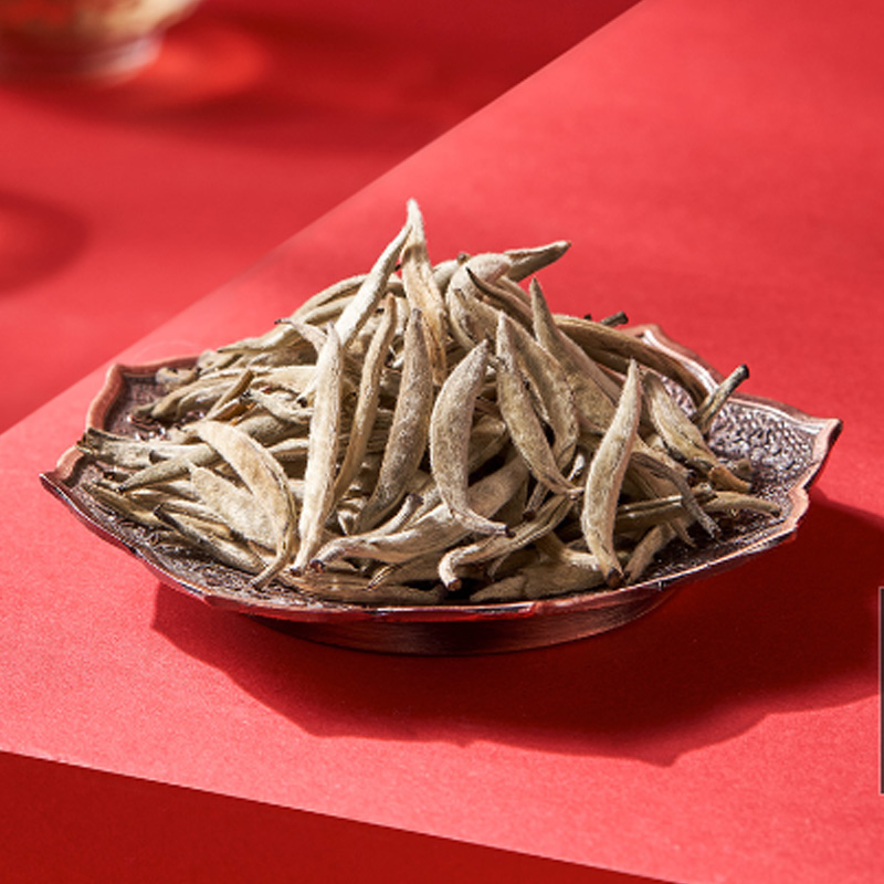 八马茶业(BAMA TEA)贵妃白·白毫银针尊享装(80克)-80克(5克×16包)高清大图