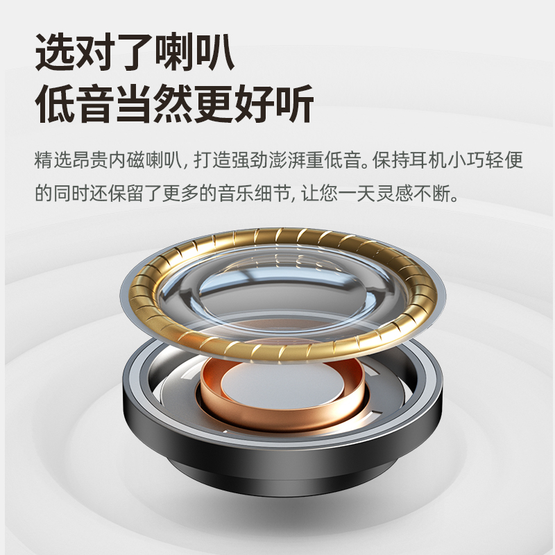 havit/海威特S2无线蓝牙耳机入耳式单双耳运动头戴通话音乐游戏车载可适用于苹果iPhone华为小米安卓男女