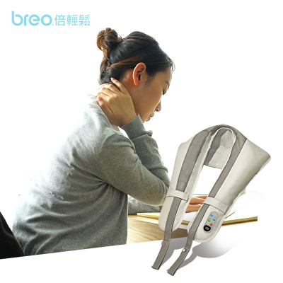 breo/倍轻松颈椎按摩披肩敲敲乐仿真人捶打肩部颈部按摩器送礼