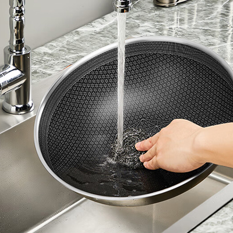 炊大皇炒锅30cm蜂窝纹理油路通畅CG30CJ高清大图