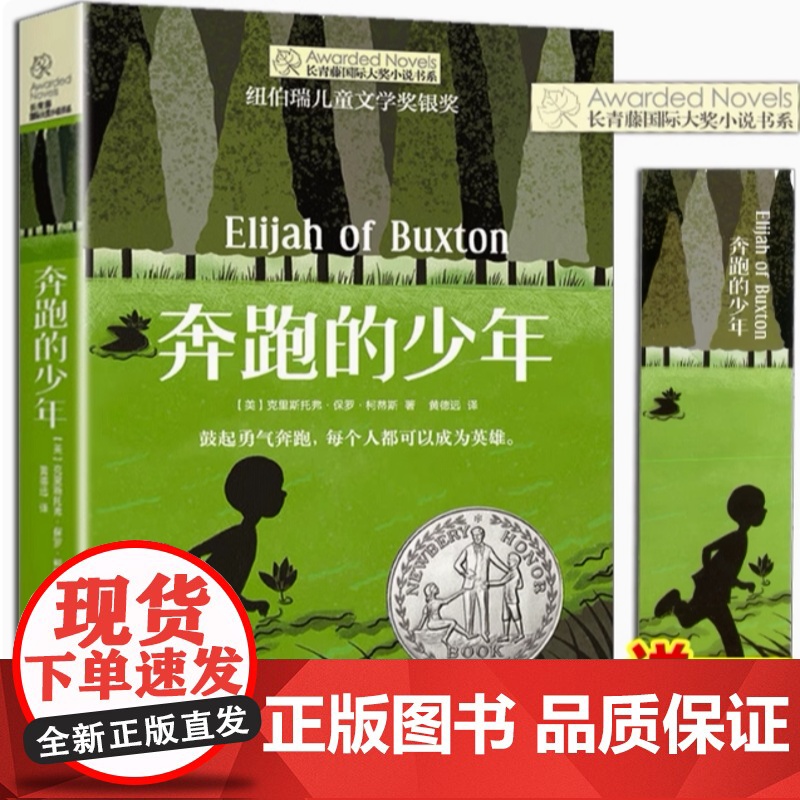 正版 奔跑的少年 长青藤国际大奖小说书系 9-10-12-15岁小学生课外阅读书籍三四五六年级校园励志小说 柯蒂斯著