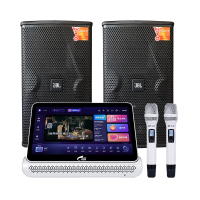 JBL ktv音响套装家庭卡拉OK音箱点歌机KES6100套装