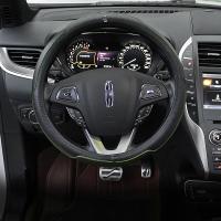 适用于林肯真皮方向盘套 MKC MKX MKZ MKT 领航员汽车专用方向套