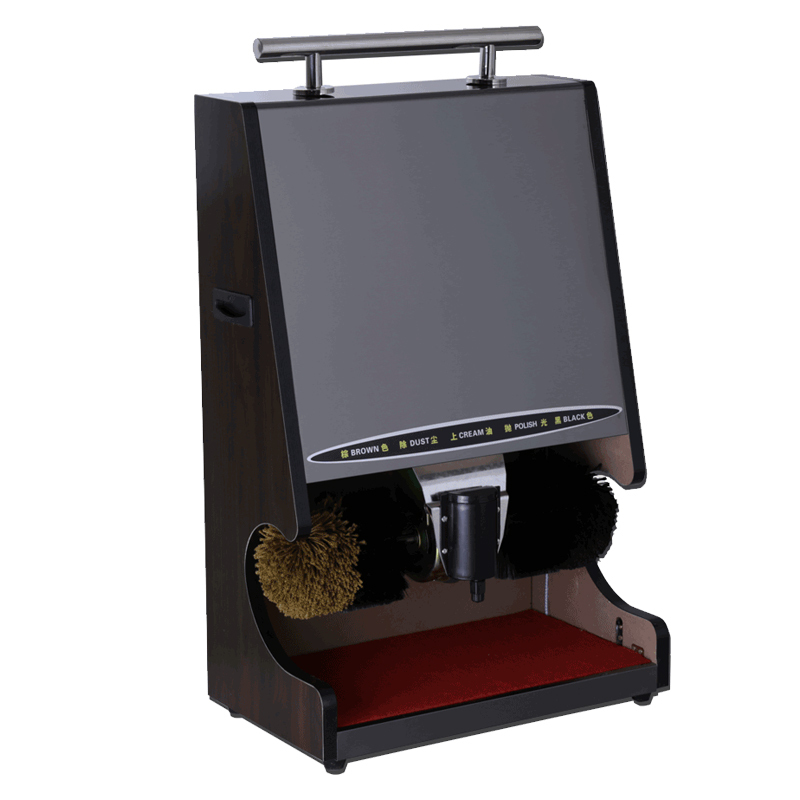 港迪豪全自动擦鞋机刷鞋器皮鞋清洁刷cx5030b台视频