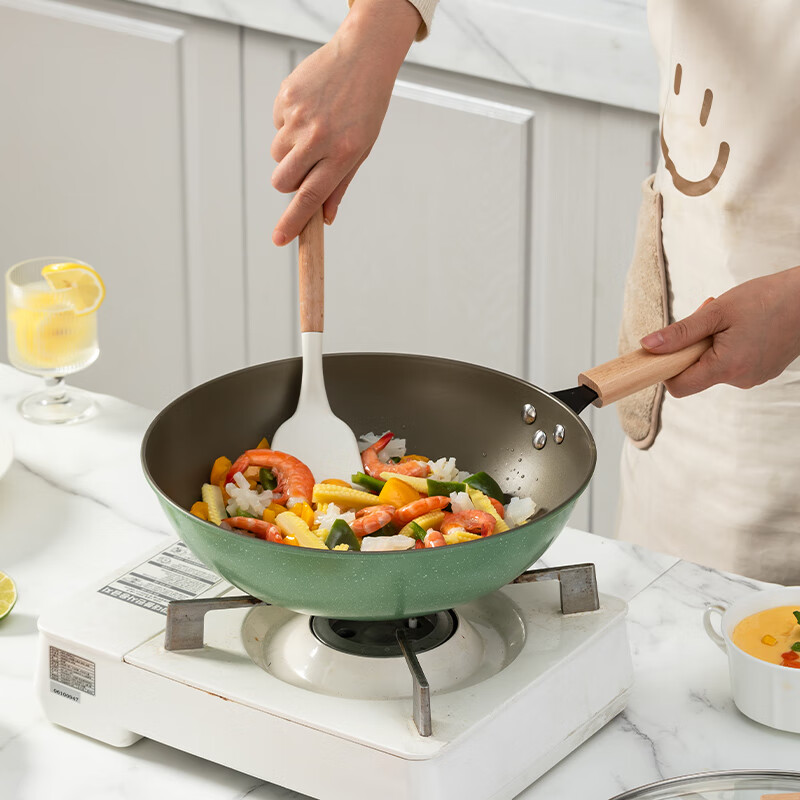 佰造Betoice青韵悦厨不粘锅三件套BZ-FTZ527B高清大图