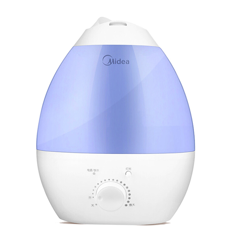 美的/Midea SC-3D30B 加湿器 办公室卧室家用静音 3L容量超声波加湿器防干燥小型加湿