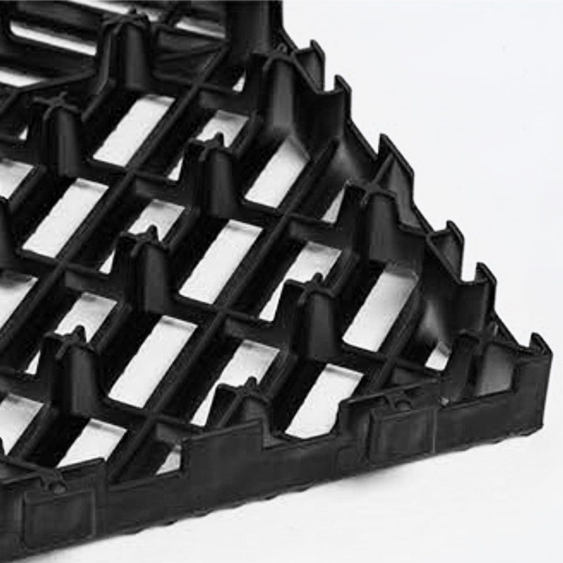 臻远 ZY3121324地格栅塑料拼接地板垫网格垫板 黑色高清大图