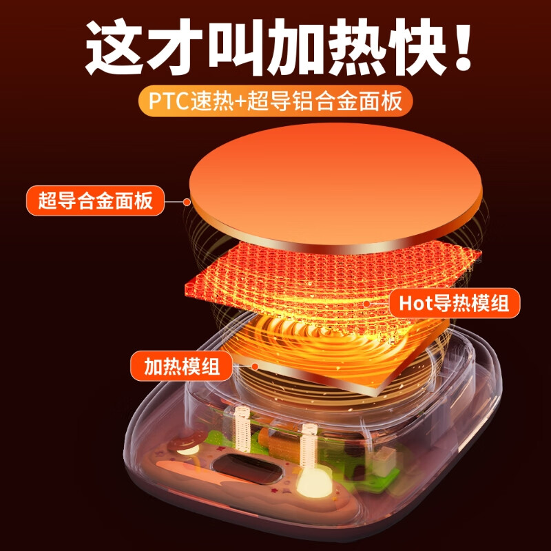 笨笨马BENBENMA琉光暖杯垫 BN05高清大图