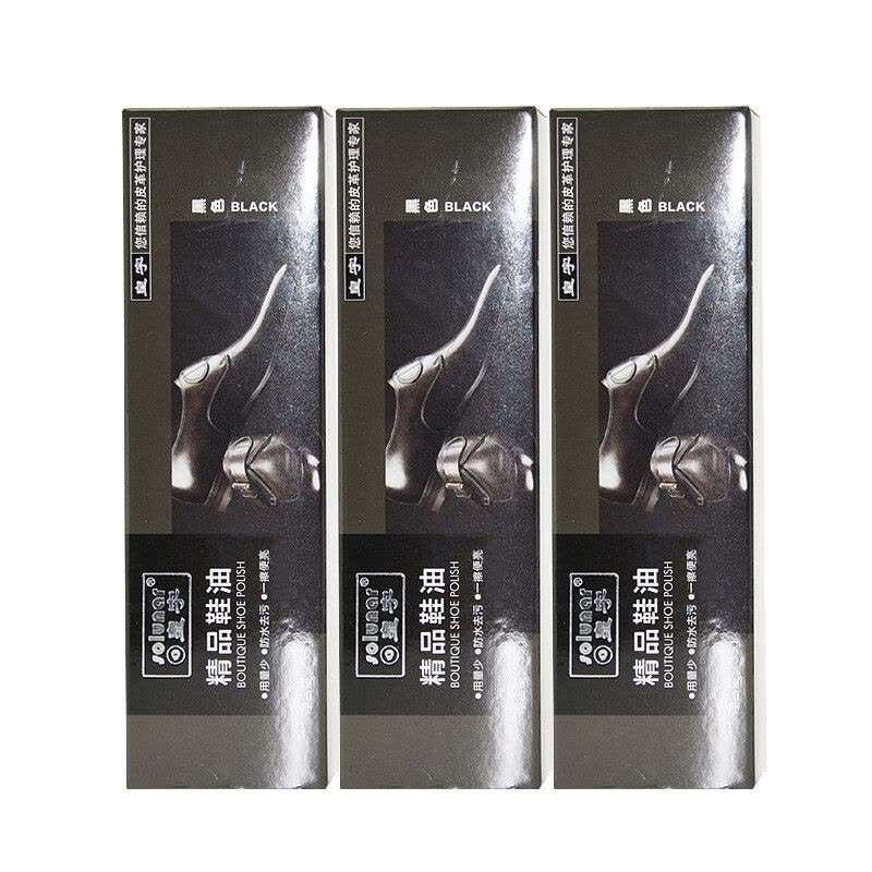 皇宇精品鞋油黑35g(10只装)图片