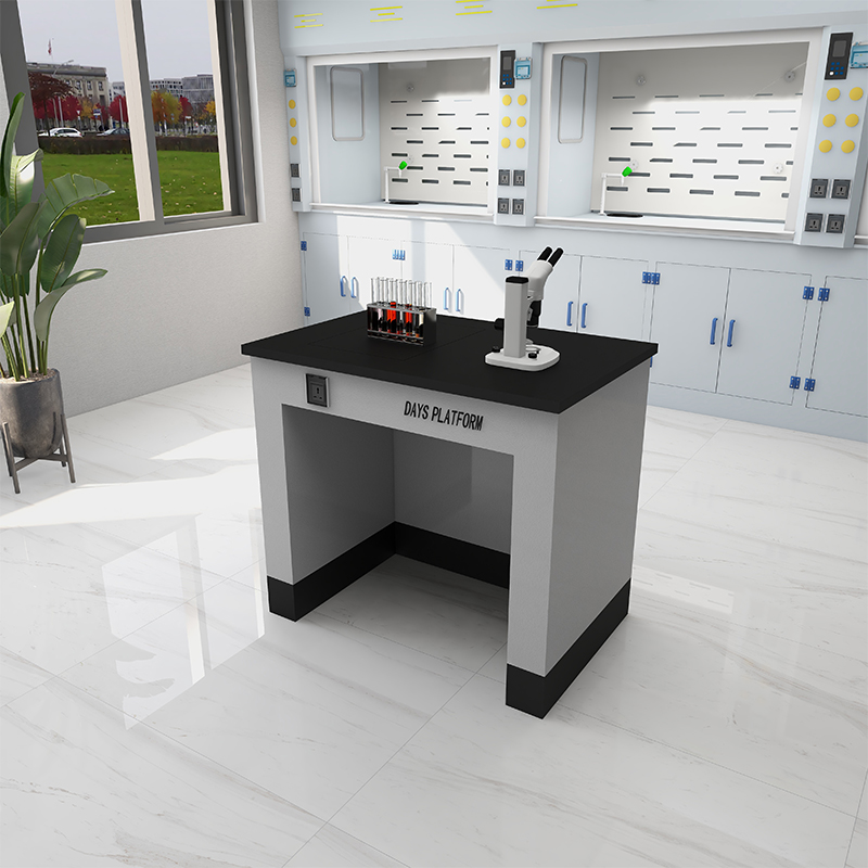 尔迈 实验室天平台三级防震台十万级实验台 全钢单人天平台 900*600*800mm高清大图