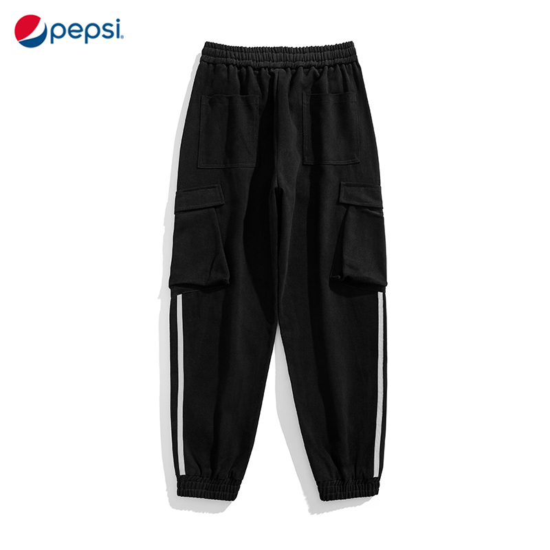Pepsi/百事 男女同款休闲时尚潮流宽松卫裤FZP22C2021