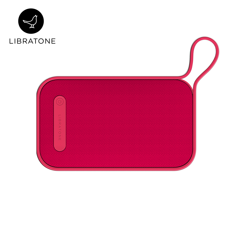 Libratone(小鸟音响)便携蓝牙音箱无线运动小音响 ONE 标准版 樱红色