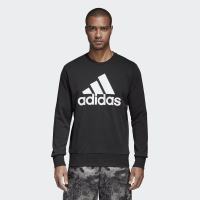 阿迪达斯(adidas) 男士圆领长袖针织运动卫衣套衫CD6275