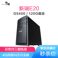 神舟战神 新瑞E20-5440S1N-QD 商用办公台式电脑主机 (intel G5400 4GB 120GB WIN10)