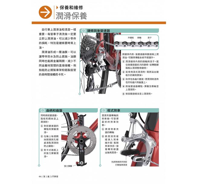 [正版] 自行车保养维修图解圣 旗标 生活风格高清大图