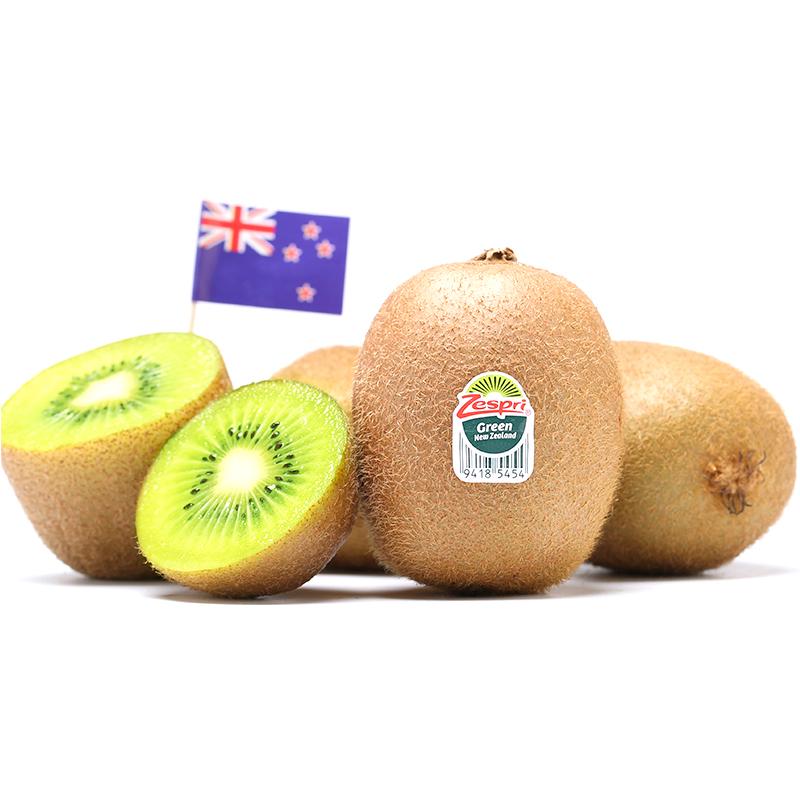 佳沛zespri 新西兰进口绿奇异果 6粒装 单果重约82-93g