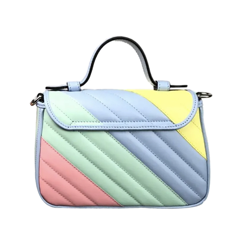 gucci古驰百搭女性马卡龙色单肩背包583571dtdxp3967