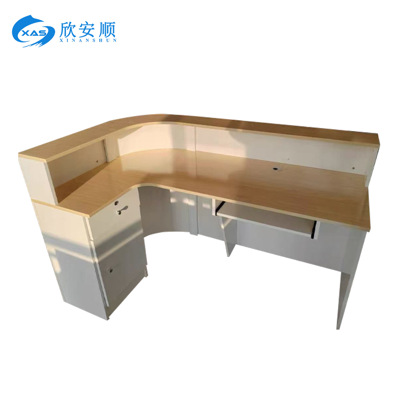 欣安顺 前台桌 1600*1100*750mm/张高清大图