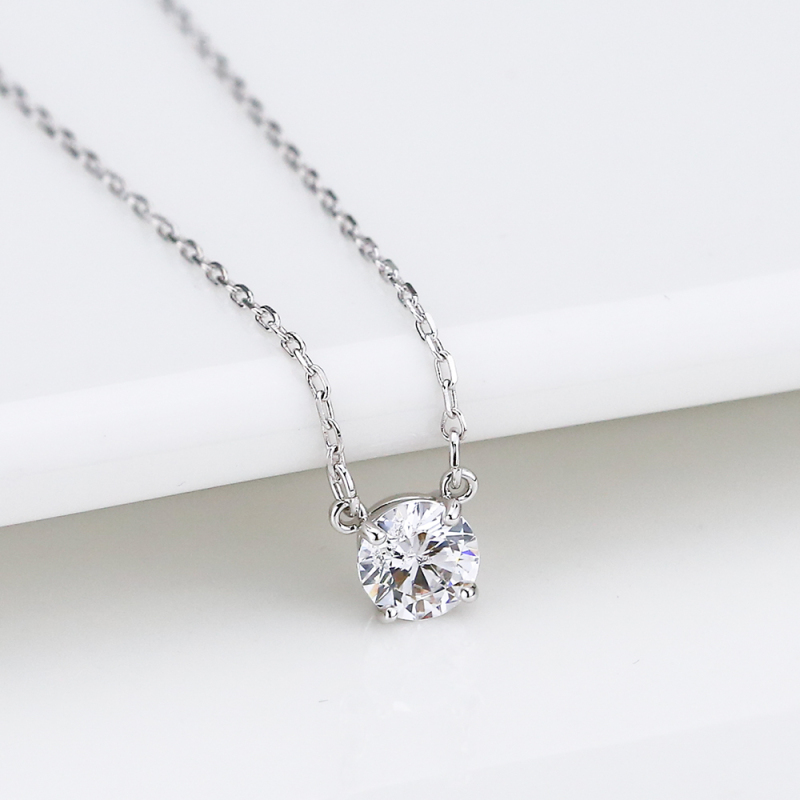 施华洛世奇(SWAROVSKI) 简约单钻小圆点项链 送恋人5408442