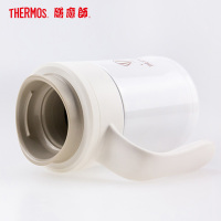 膳膳魔师(THERMOS)女神保温杯 TCMG-370 牛奶白370ML有把手大咖杯/304不锈钢保温杯/水杯/杯子通用