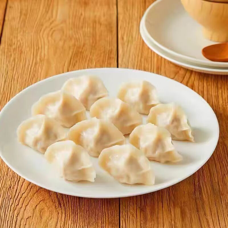 思念400g大虾仁鲜美虾仁水饺*3袋高清大图