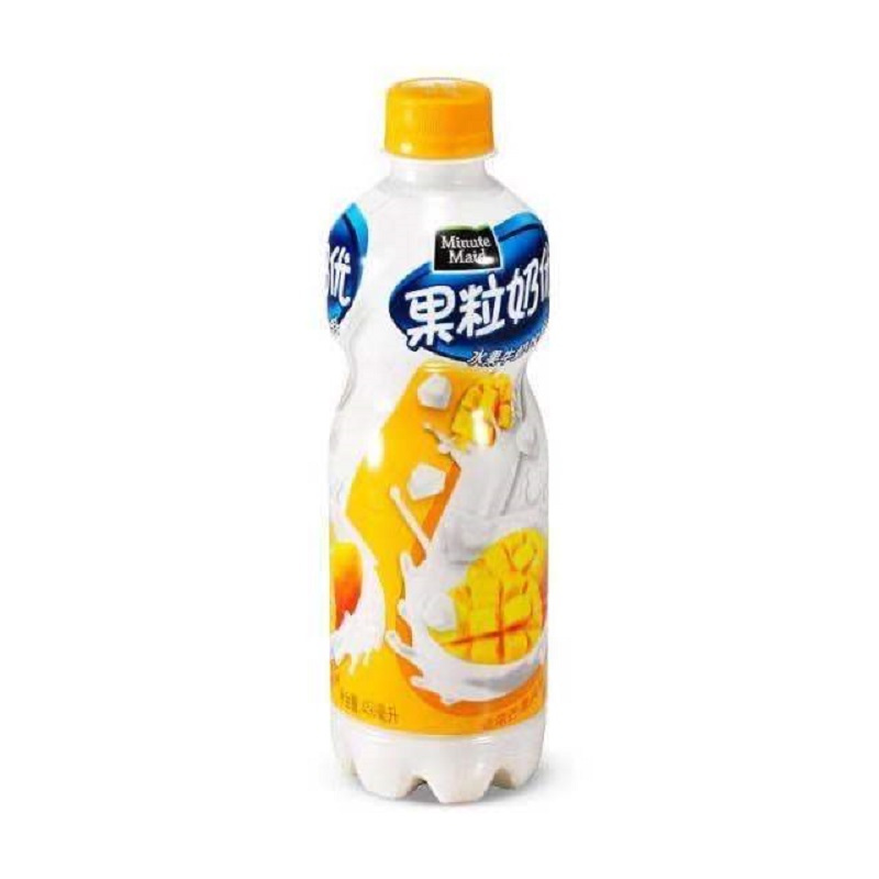 美汁源果粒奶优芒果味水果牛奶饮料450g*4