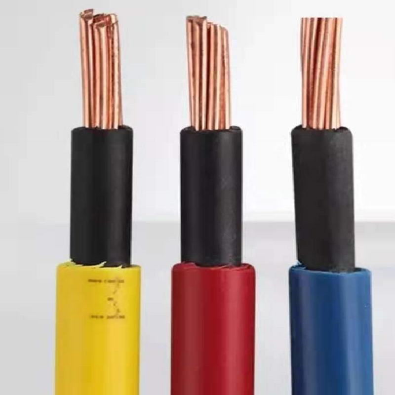 电线国标家用进户线10平方铜芯纯铜阻燃单芯硬线电缆线100米/卷