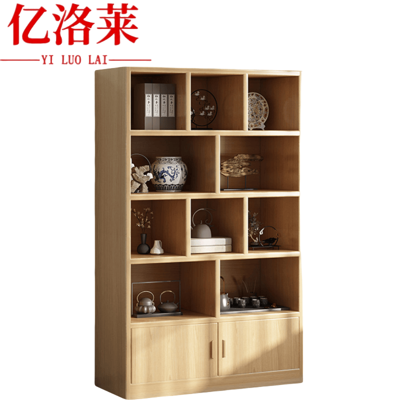 亿洛莱 双门书柜 80*30*180cm 个