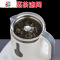 全自动上水电热烧水壶玻璃底部抽水泡茶炉茶台烧水壶电磁炉煮茶器 FENGHOU 经典白配蒸茶滤网(桶装水款式)
