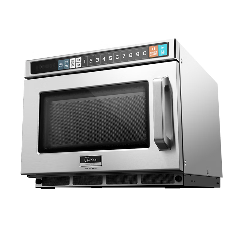 美的(Midea)微波炉商用17L大容量 大功率快捷加热一键解冻 EMC17G4V-SS