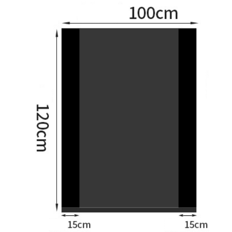 鑫木樽垃圾袋100*120cm/只高清大图