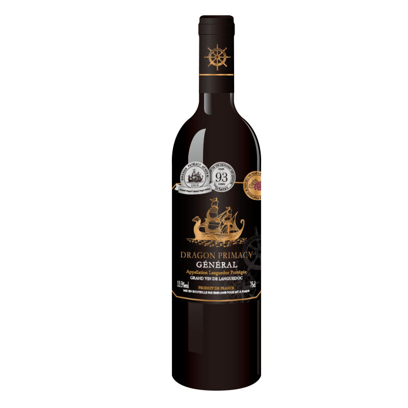 法国龙船一号上将（原瓶进口）AOP干红葡萄酒750ml