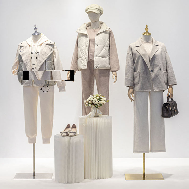 服装店模特展示架全身婚纱橱窗道具女半身韩版人台人体假模特人偶视频