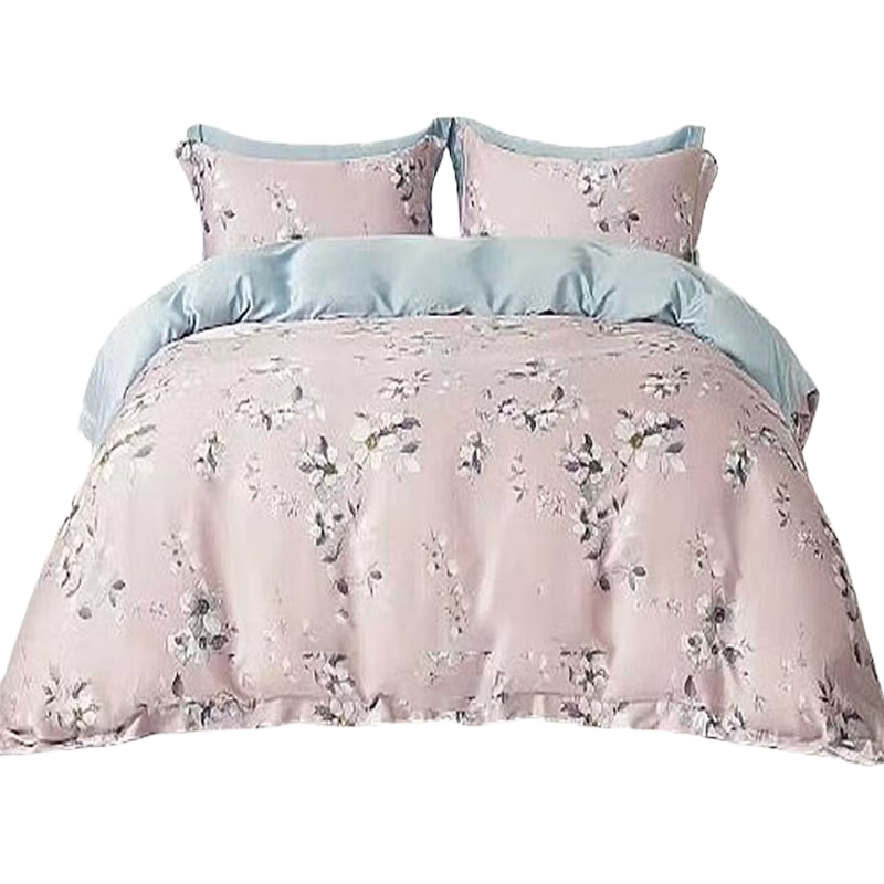 中盈惠彩 青柠纯天丝四件套 CTSSJT 200*230cm 1套高清大图