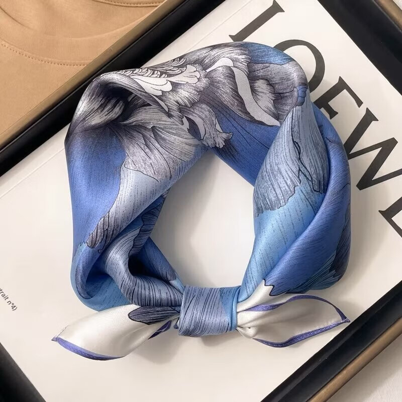 丝语棠 真丝方巾 流金岁月 (礼盒装(配手袋)高清大图