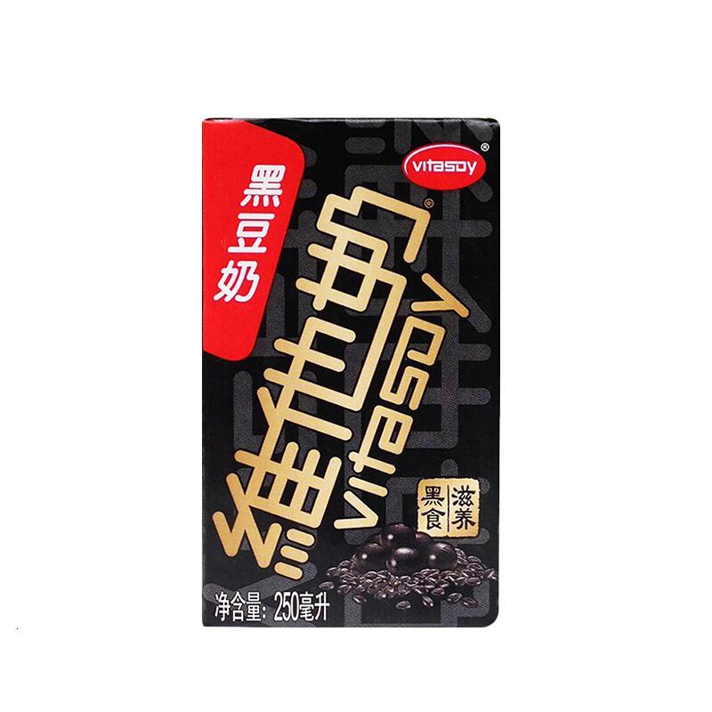 维他奶植物蛋白豆奶香草味250ml*6盒