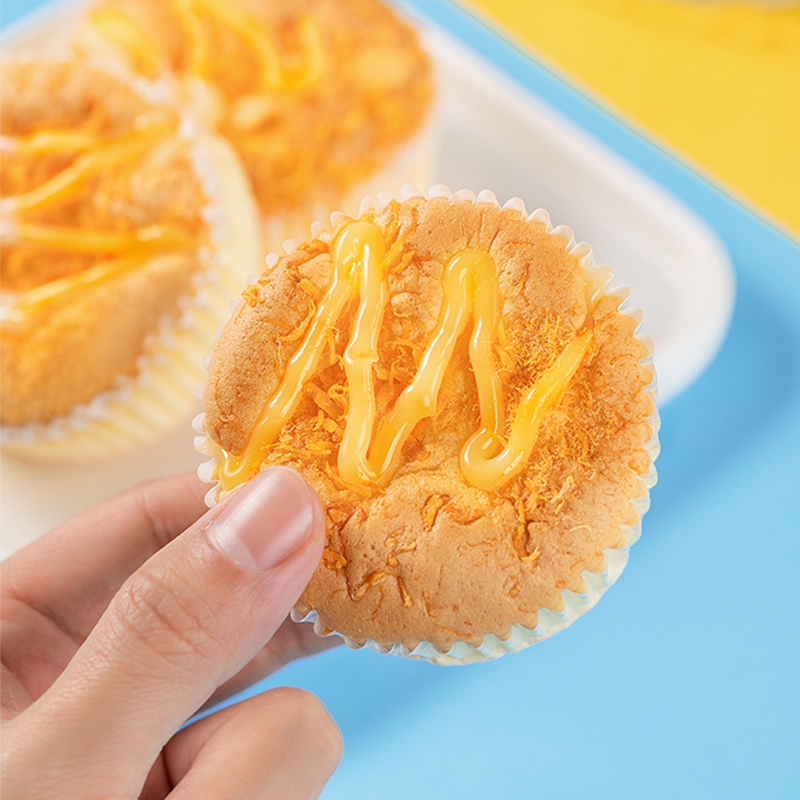 港荣Kong WENG肉松咸蛋糕480克箱装健康美味高清大图