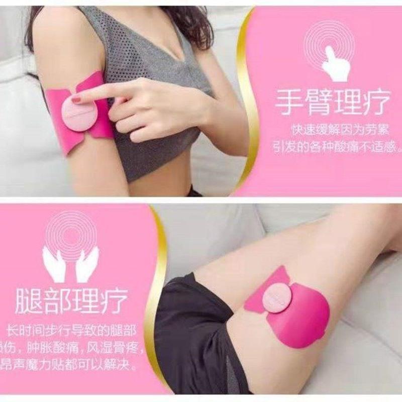 [缓解酸痛]颈椎按摩器肩颈背腰部腿部多功能全身按摩仪器按摩枕 女神版[仙女粉] 单模式/不可冲电/颜色随机