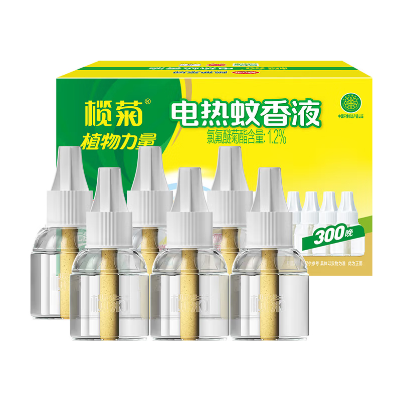 榄菊蚊香液无香6瓶/组(不含器)高清大图