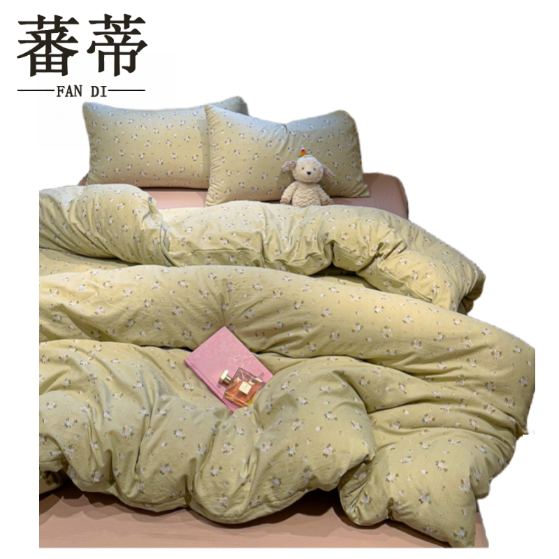 蕃蒂床品四件套1.8米套高清大图