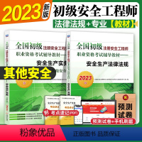 [正版]初级注册安全师工程师2023年 其他安全 机工社初级注安搭配建筑施工化工其他安全法律法规实务2022历年真题卷习