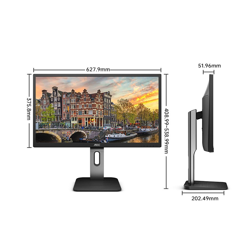冠捷(AOC) Q27P1U 27英寸 液晶显示器 (计价单位:台) 黑色